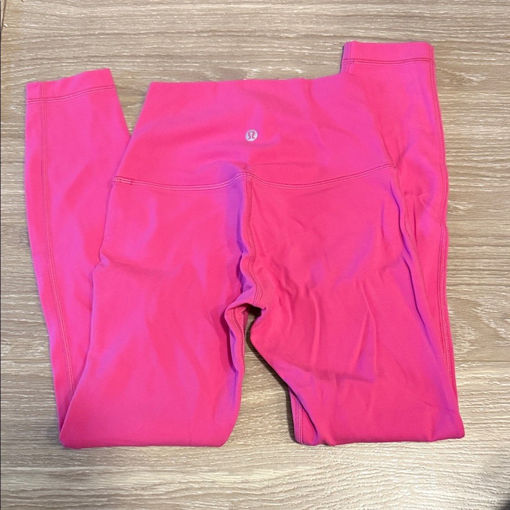lululemon athletica Vibrant Pink Kids Leggings